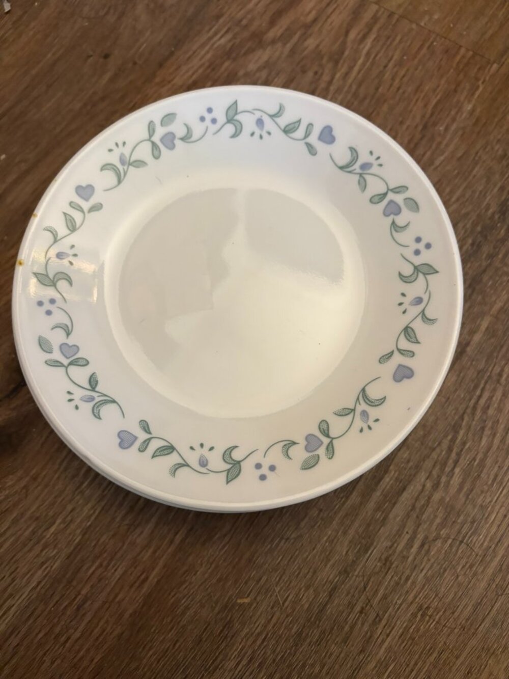 Lot 8 Corelle Country Cottage Bread Dessert Plates
